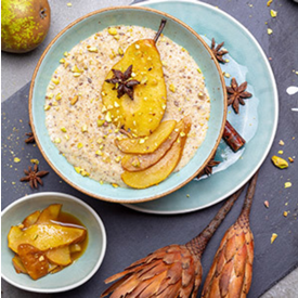 Oatmeal with Pears – vomFASS Madison University Avenue