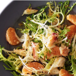 Crab & Tangerine Frisée – vomFASS Madison University Avenue