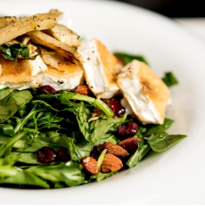 Goat Cheese Salad with Sloe Dressing – vomFASS Madison University Avenue