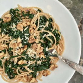 Tuscan Kale & Walnut Pasta