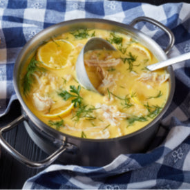 Flavor-FULL Chicken & Rice Soup