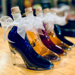 Liqueurs in Glass Slippers