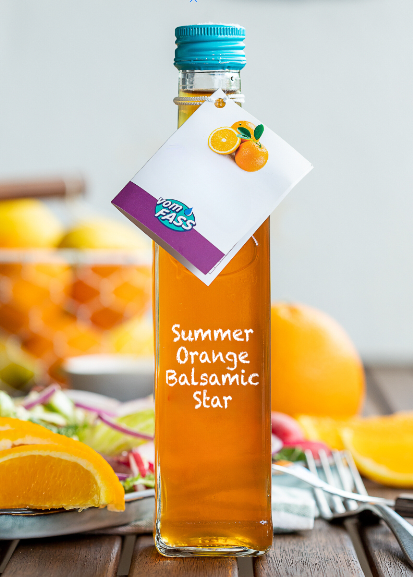 Summer Orange Balsamic Star