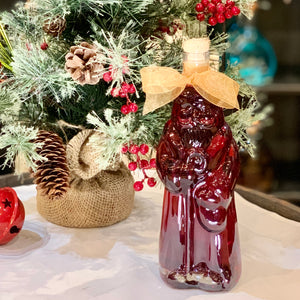 Sour Cherry Liqueur in Santa Bottle